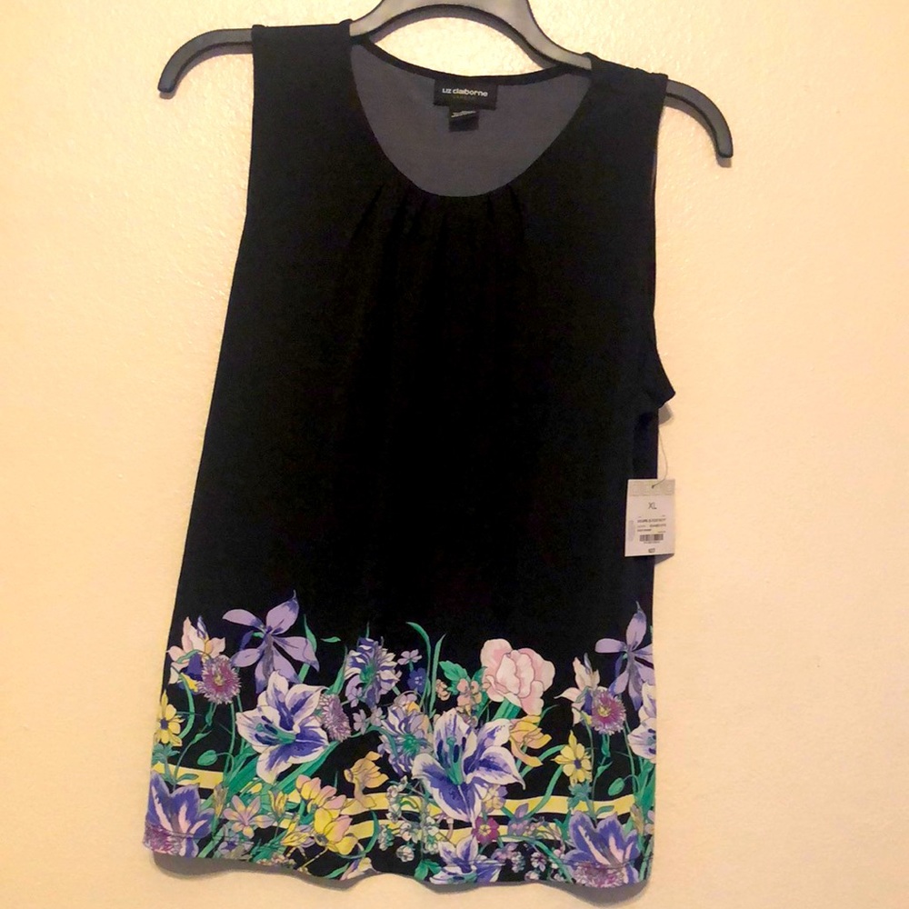 Liz Claiborne Women Sleeves Top